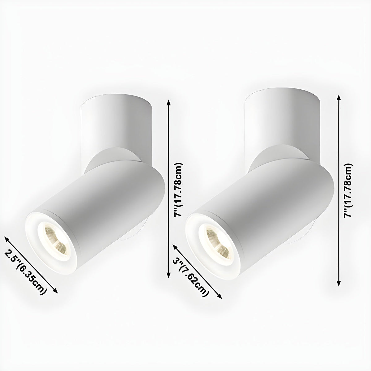 Ivinir Modern Minimalist Pivot Surface Downlight Ceiling lamp