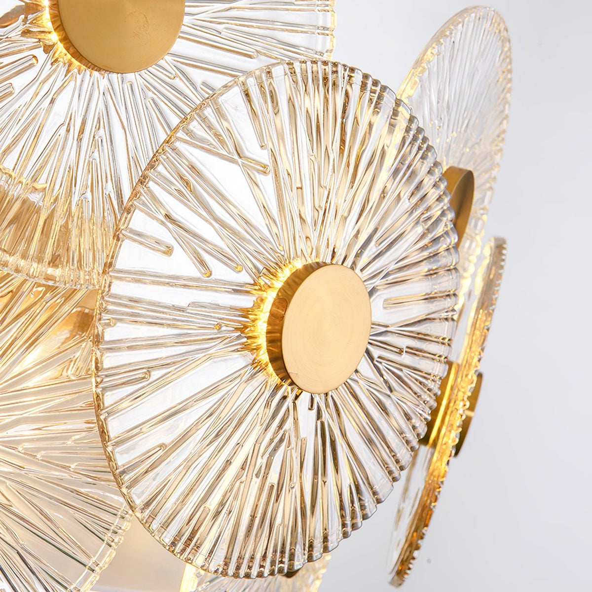 Liororiel Glass Chandelier Light