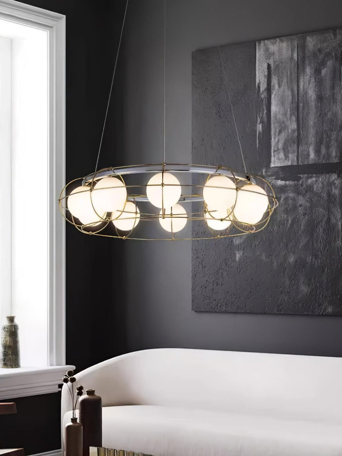 Velinissa Modern Glass Chandelier