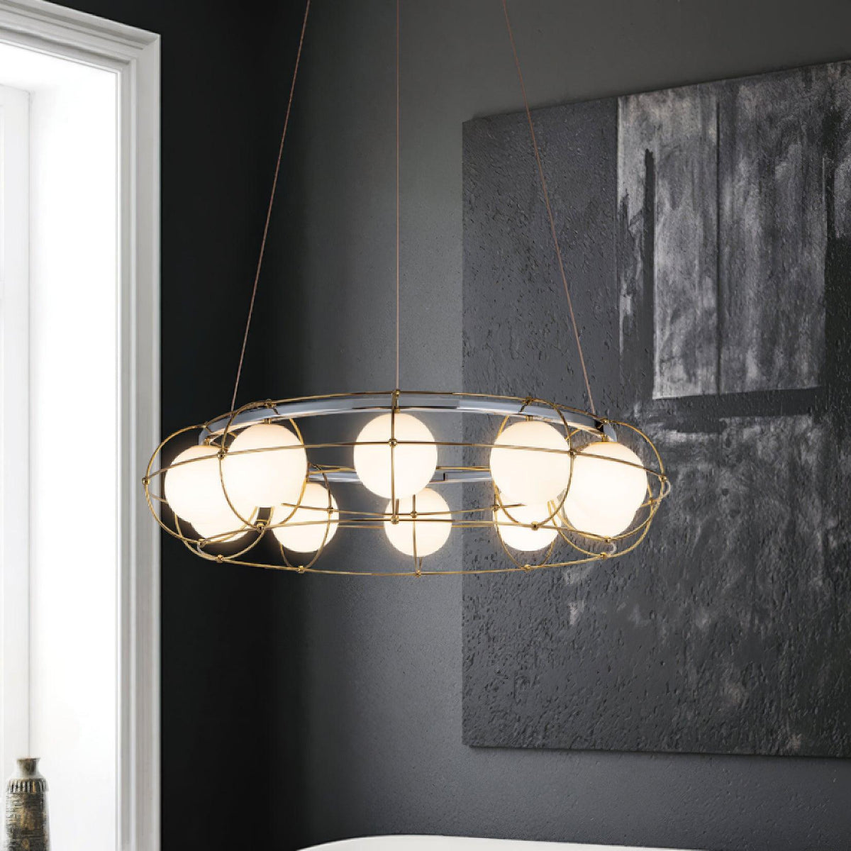 Velinissa Modern Glass Chandelier