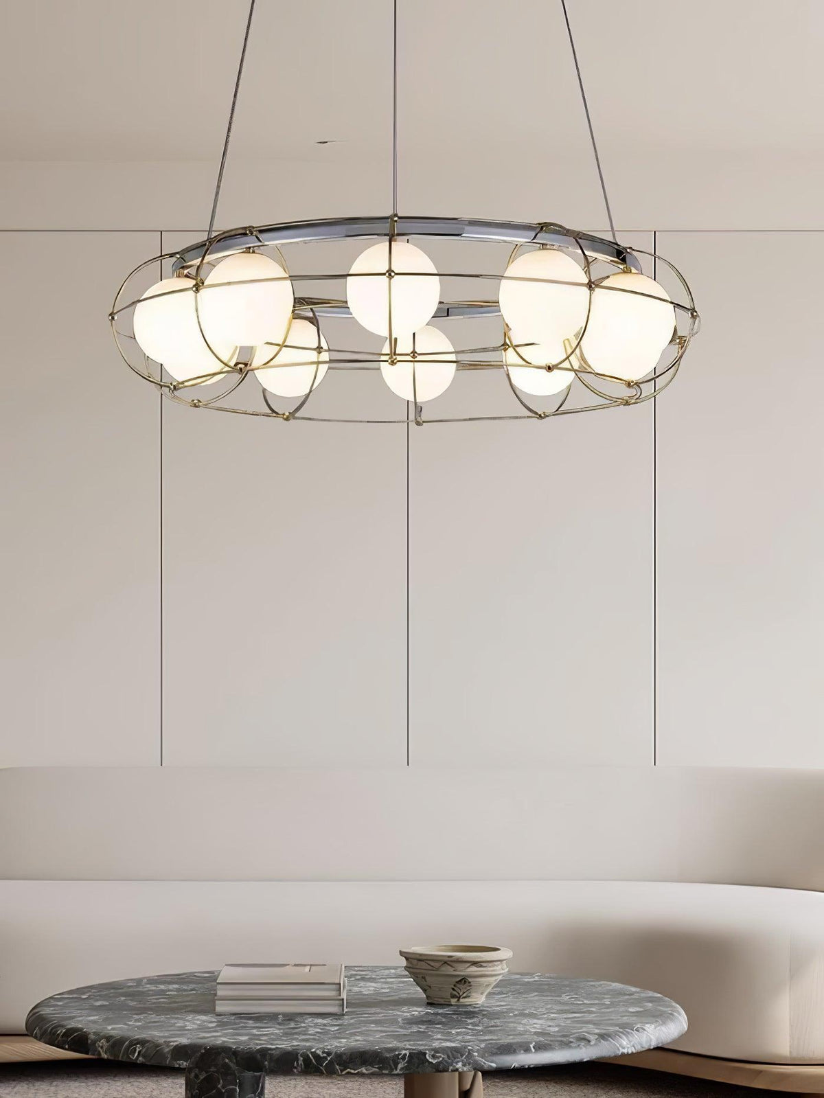 Velinissa Modern Glass Chandelier