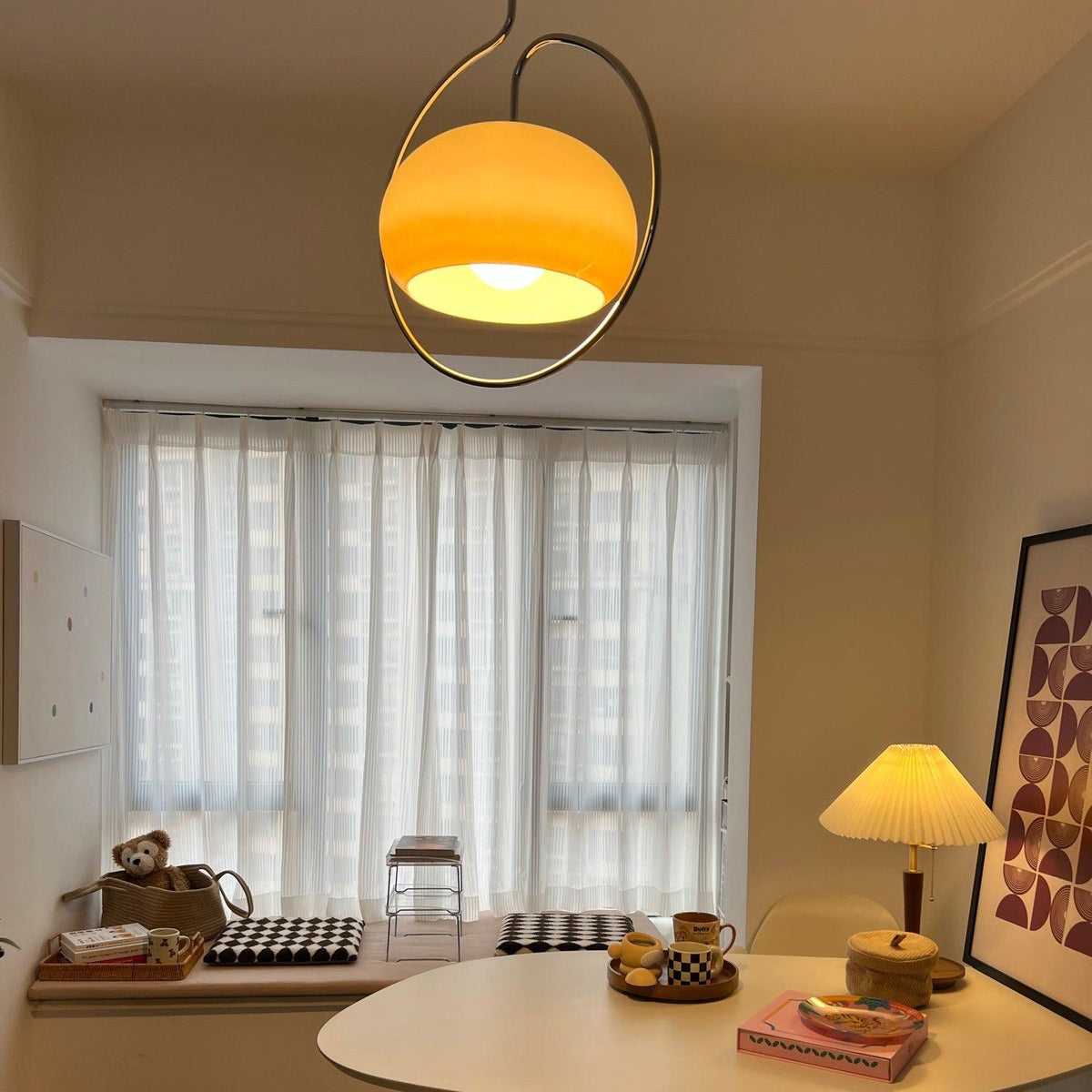 Xune Glass Retro Pendant Light