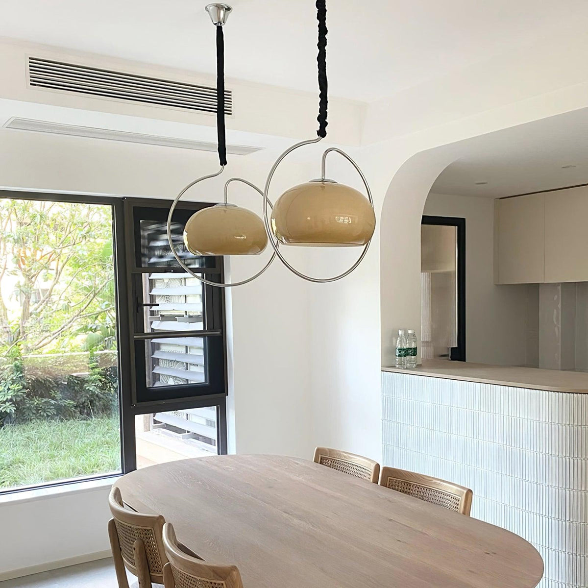Xune Glass Retro Pendant Light