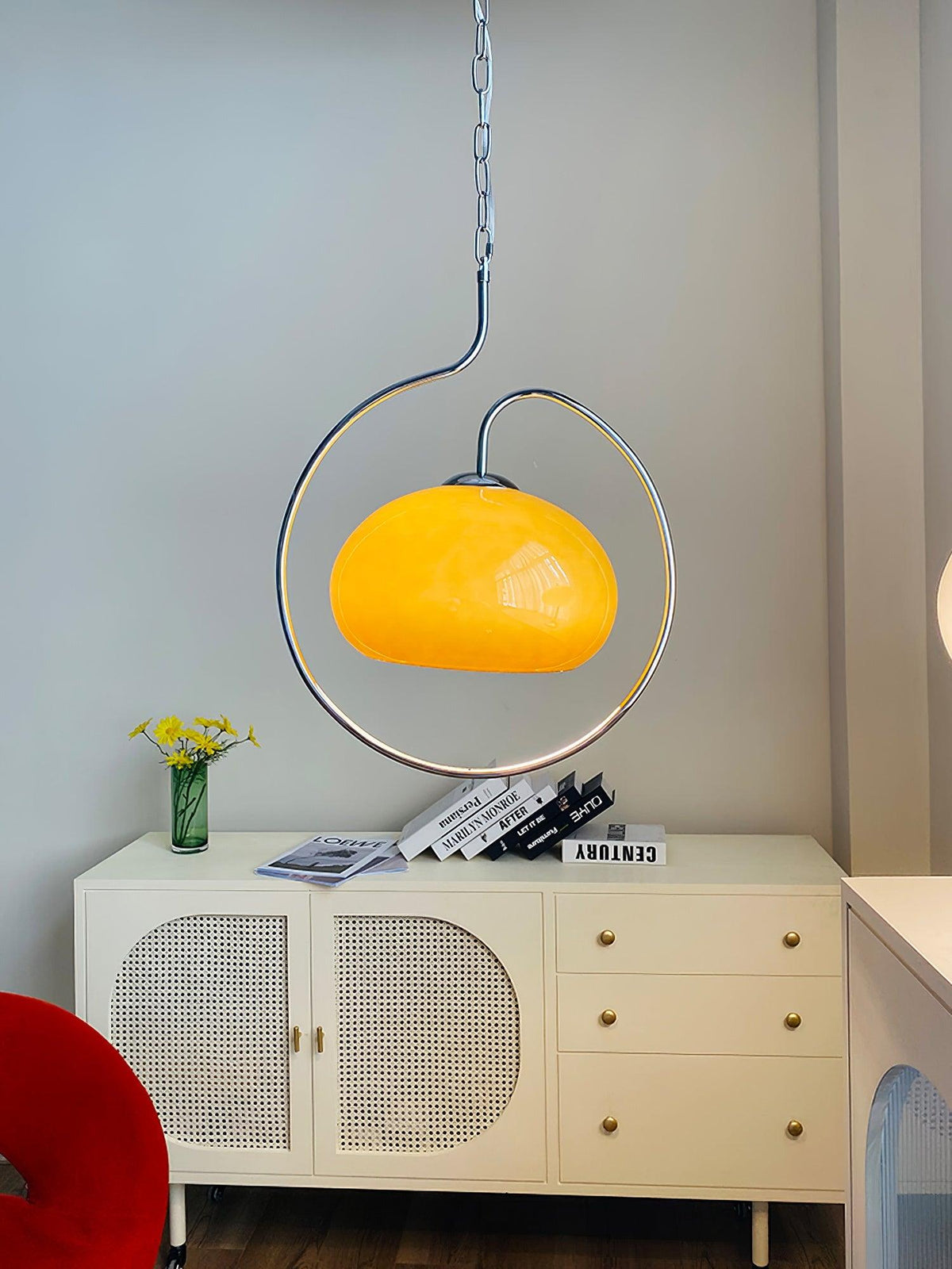 Xune Glass Retro Pendant Light