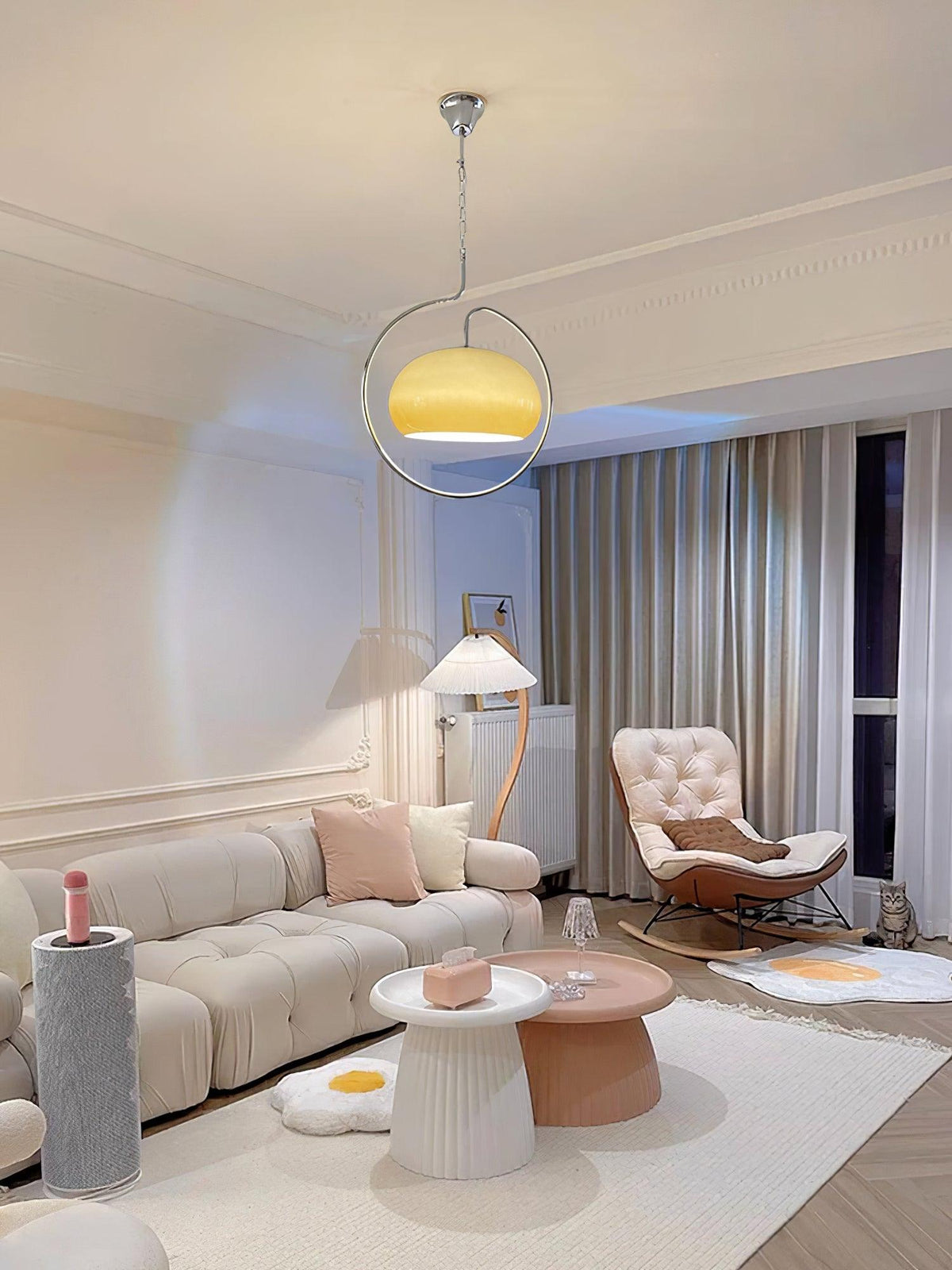 Xune Glass Retro Pendant Light