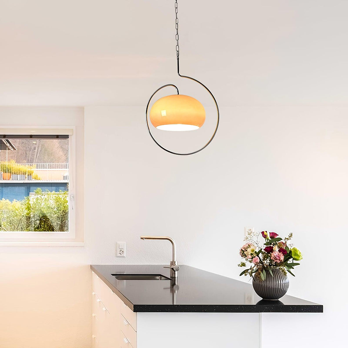 Xune Glass Retro Pendant Light