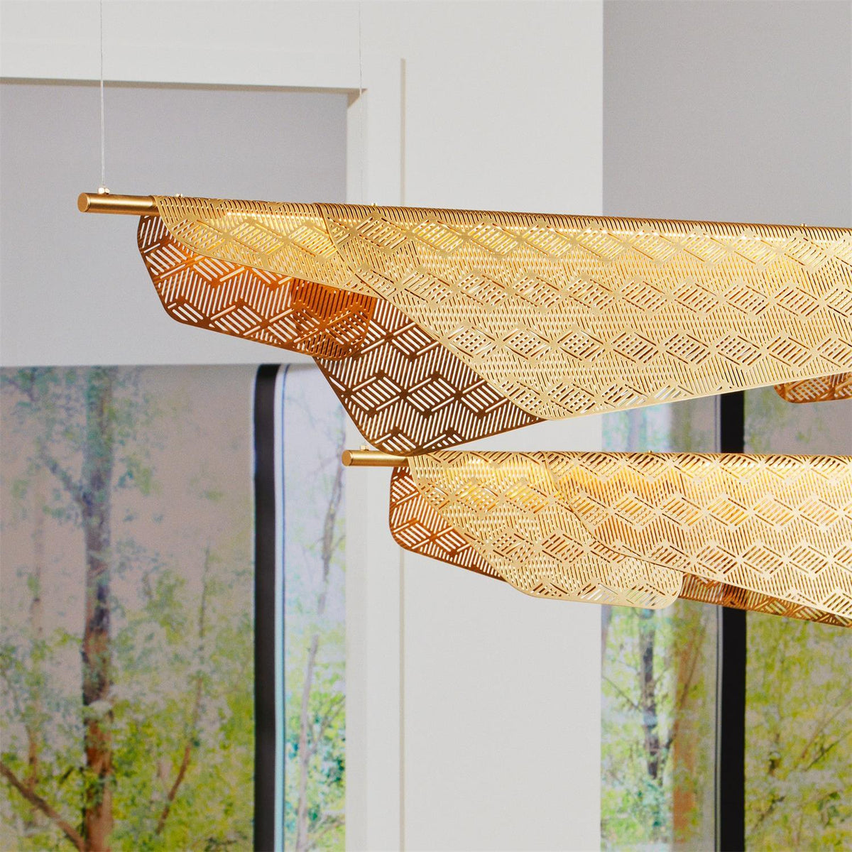 Aella Postmodern Luxury Art Pendant Light