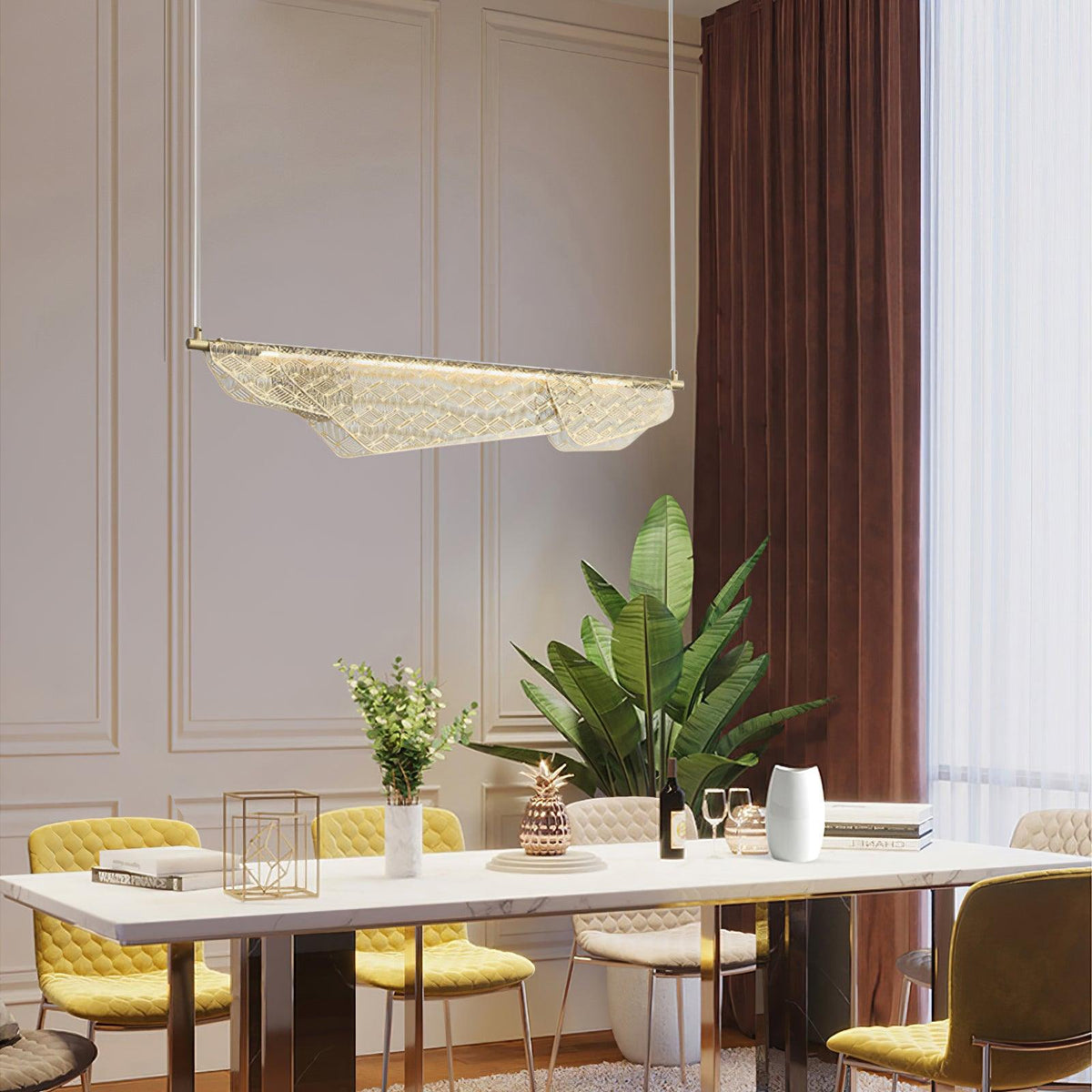 Aella Postmodern Luxury Art Pendant Light
