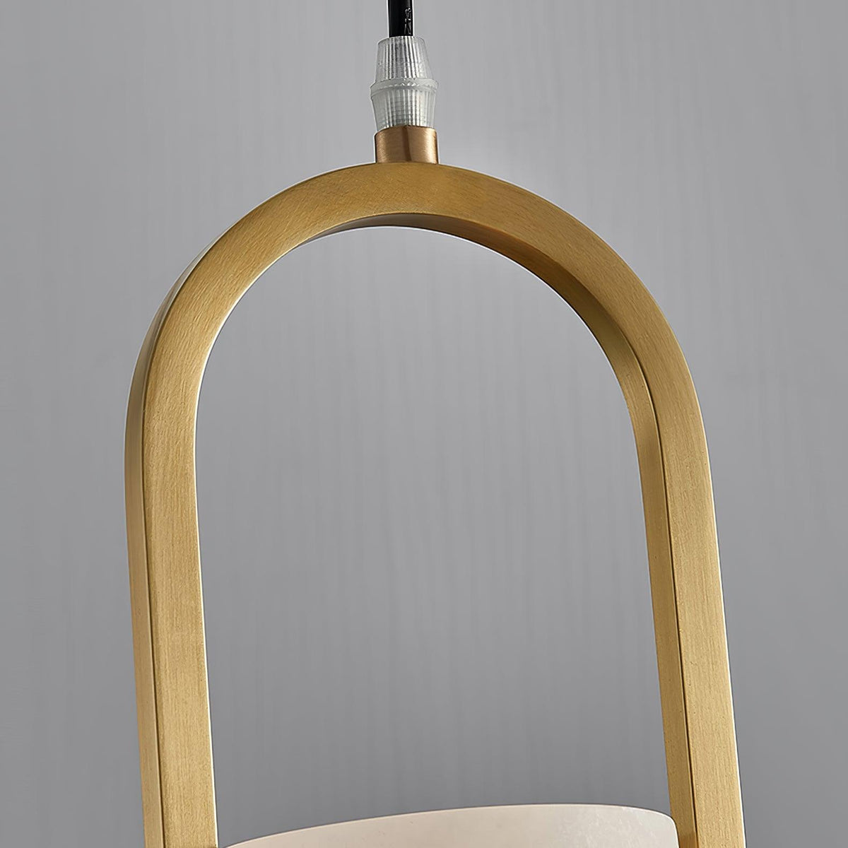 Svala Arch Alabaster Pendant Light