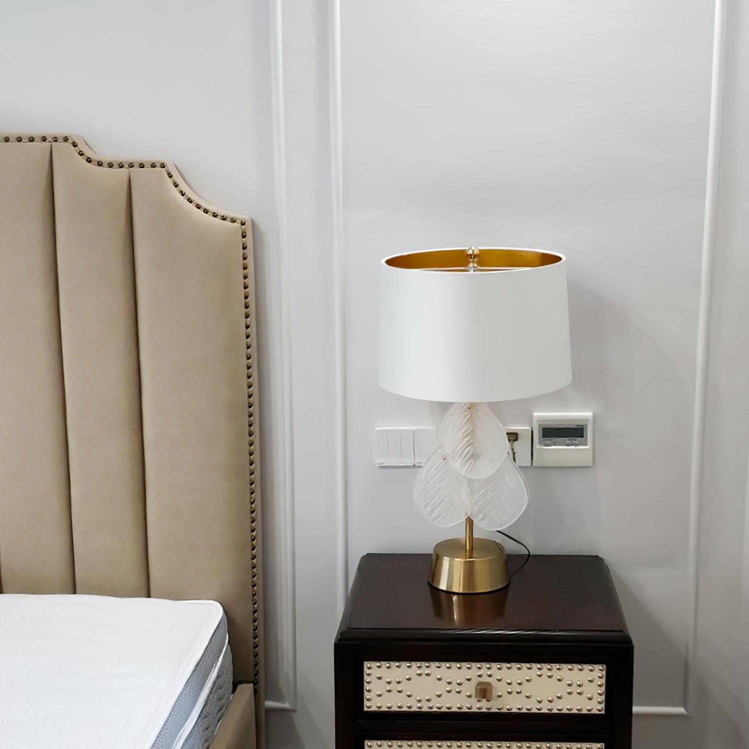 Velivaine Elegant Glass Table Lamp