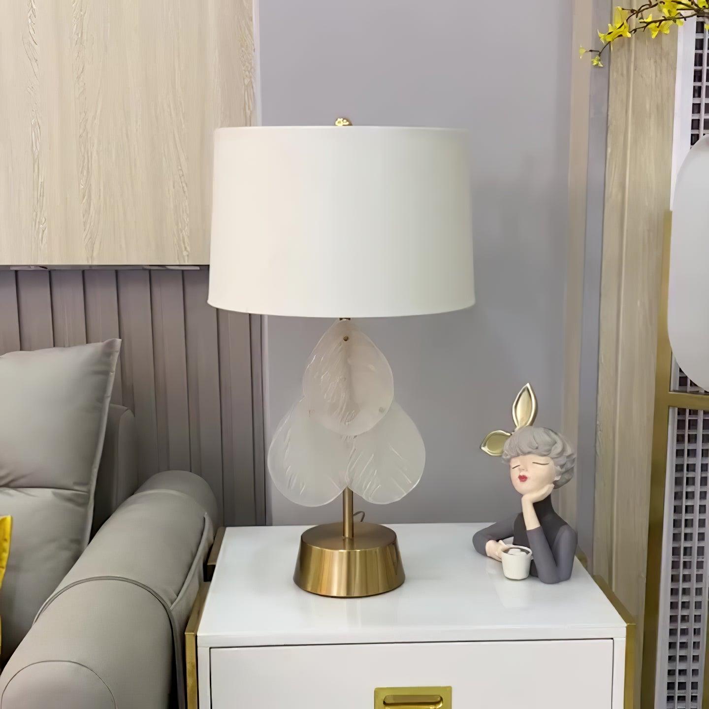 Velivaine Elegant Glass Table Lamp