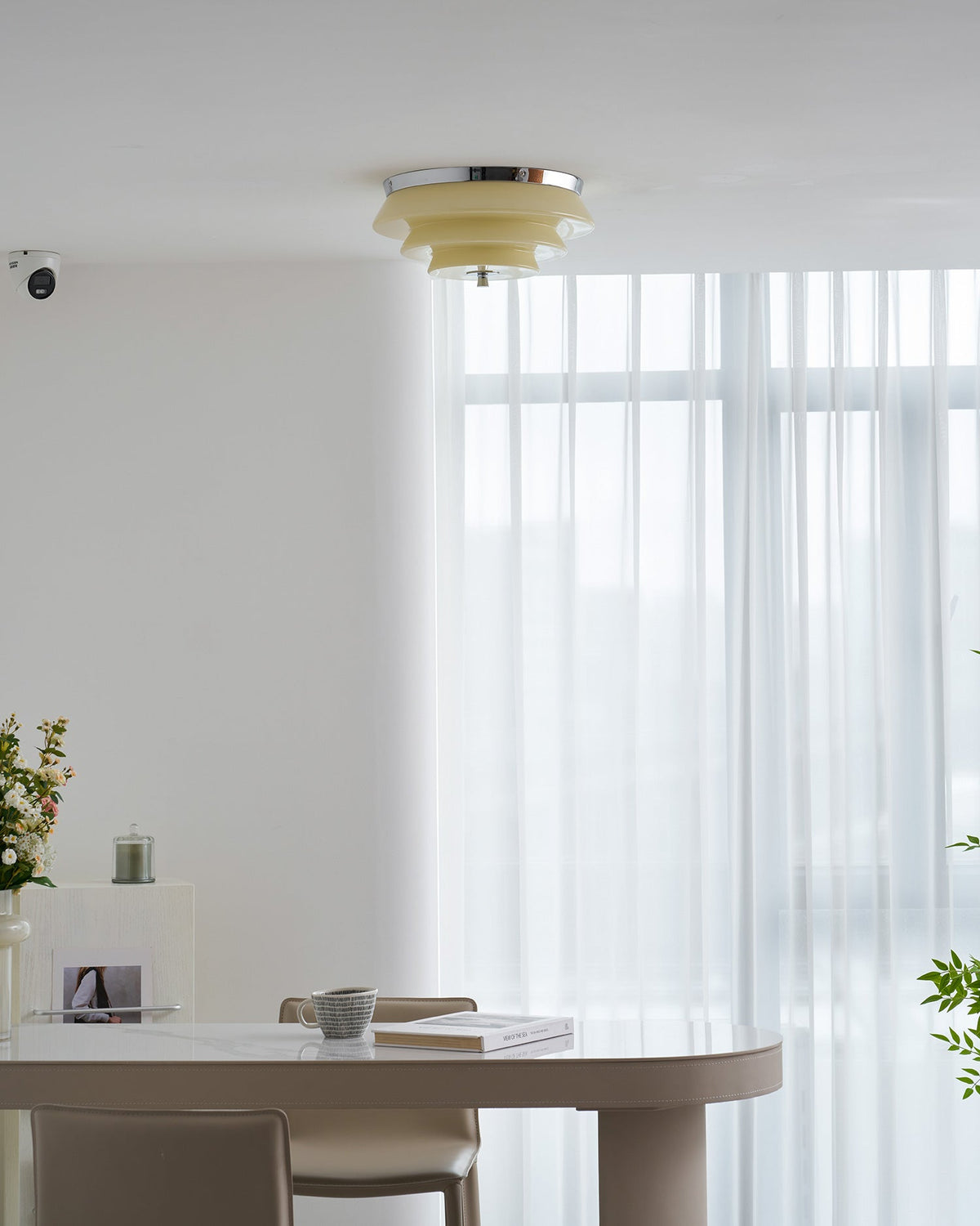 Eirenia Glass Ceiling Light