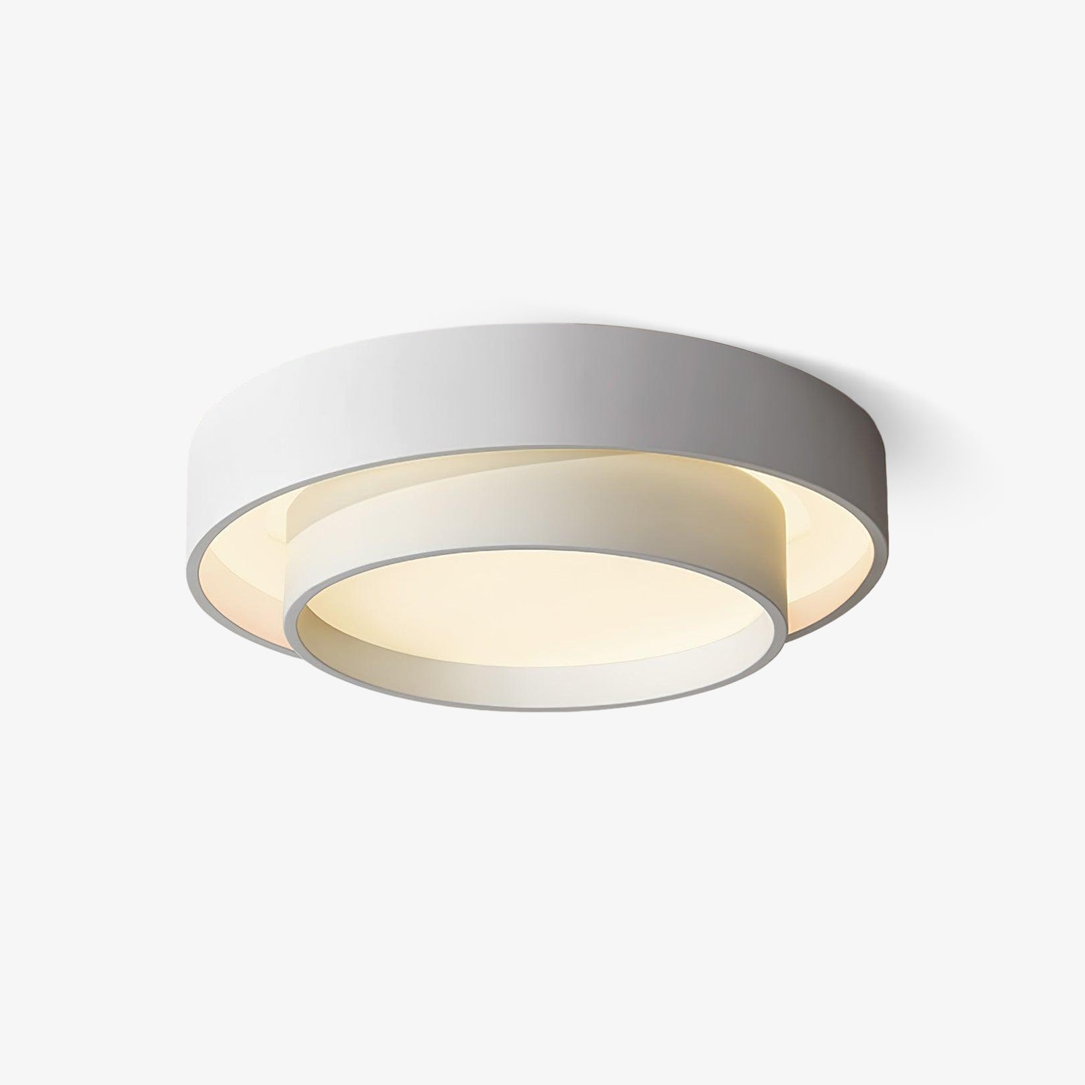 Jasper Ceiling Light Double Layers Modern Cylinder