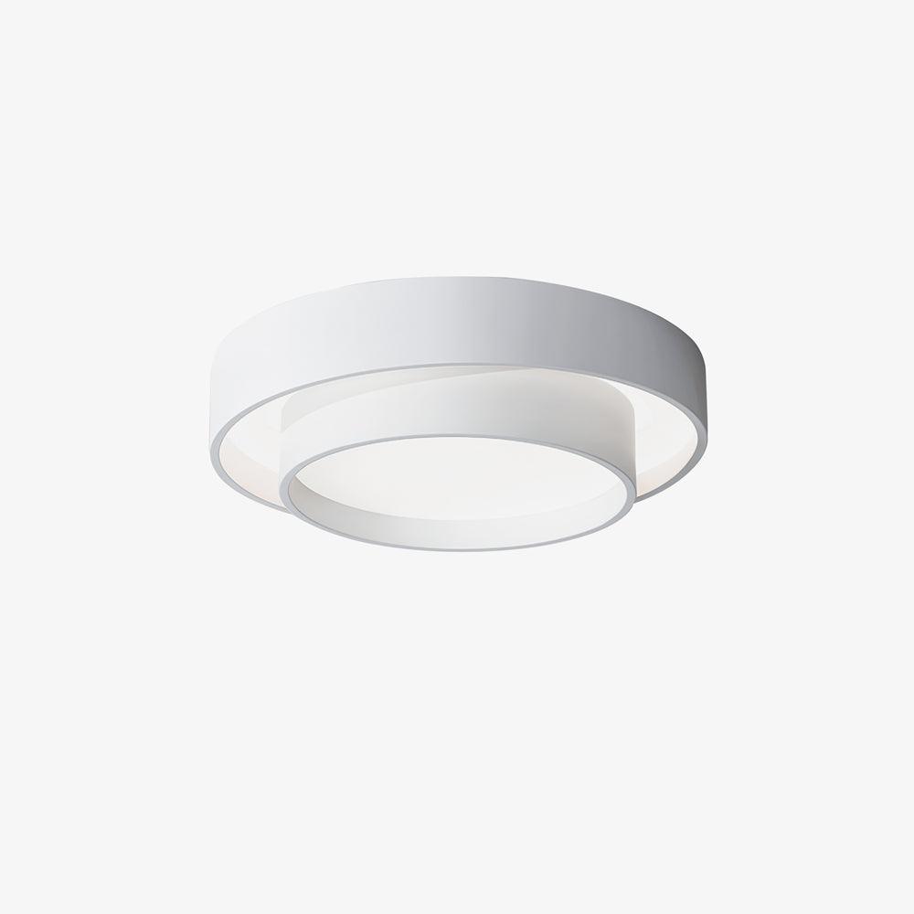 Lustra Ceiling Light Double Layers Modern Cylinder - Neutral Decor