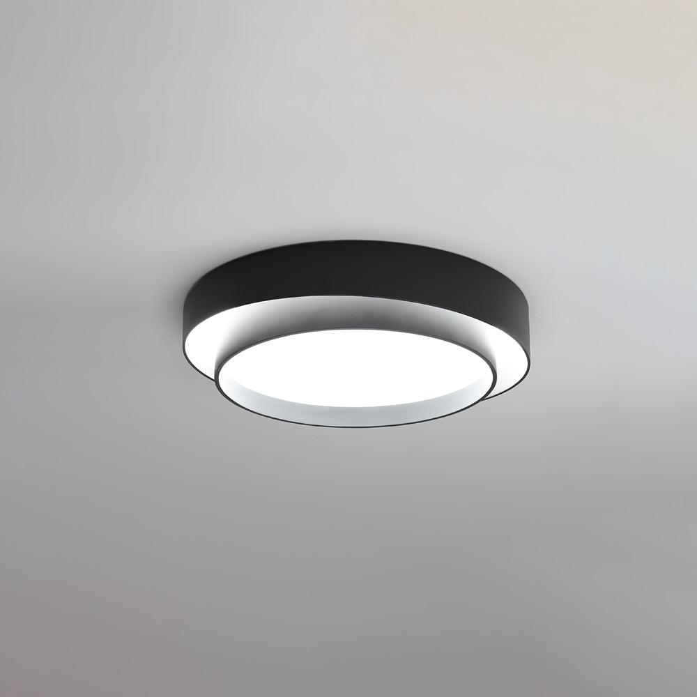 Jasper Ceiling Light Double Layers Modern Cylinder