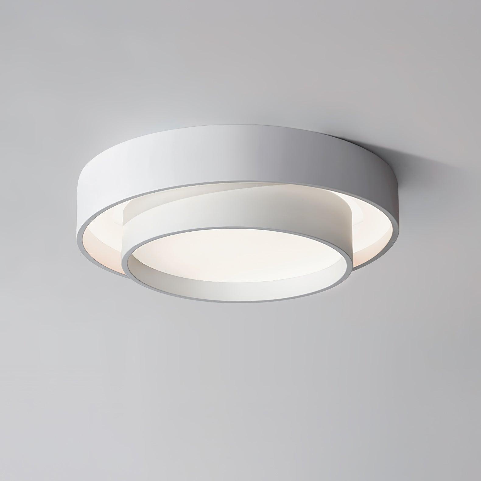 Jasper Ceiling Light Double Layers Modern Cylinder