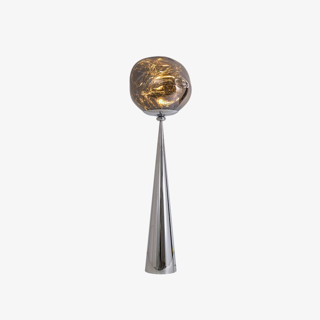 Ovexin Gray Contemporary Floor Lamp