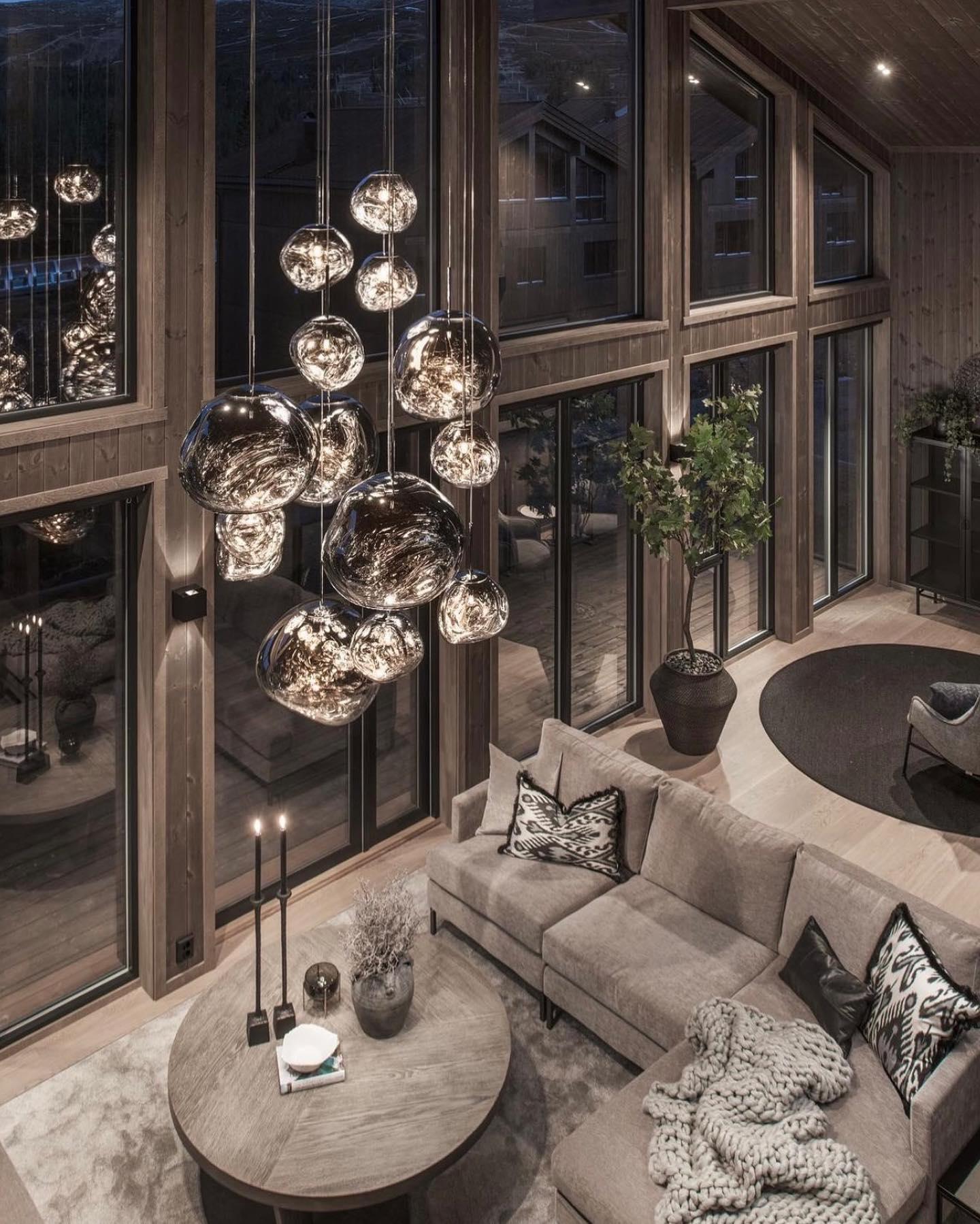 Daria Pendant Lamp Irregular Cluster Sculptural
