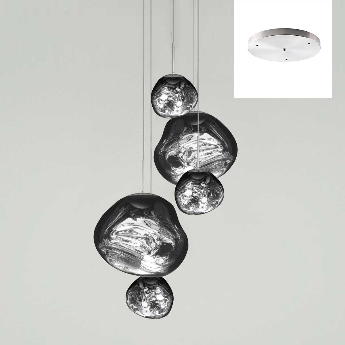 Daria Pendant Lamp Irregular Cluster Sculptural