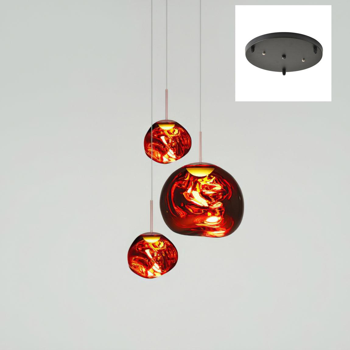 Daria Pendant Lamp Irregular Cluster Sculptural