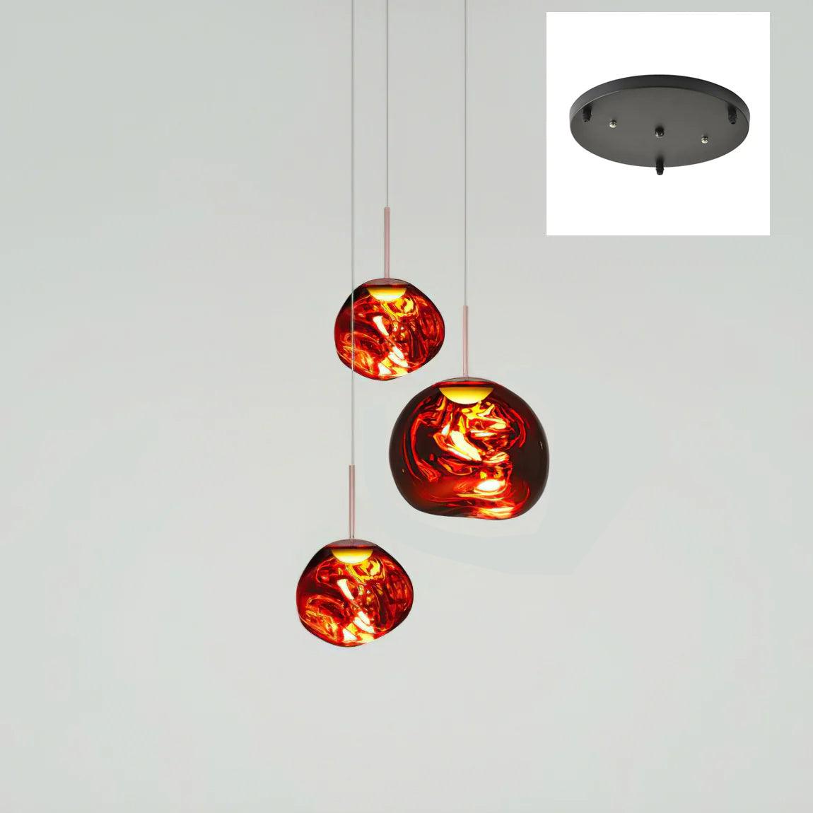 Daria Pendant Lamp Irregular Cluster Sculptural