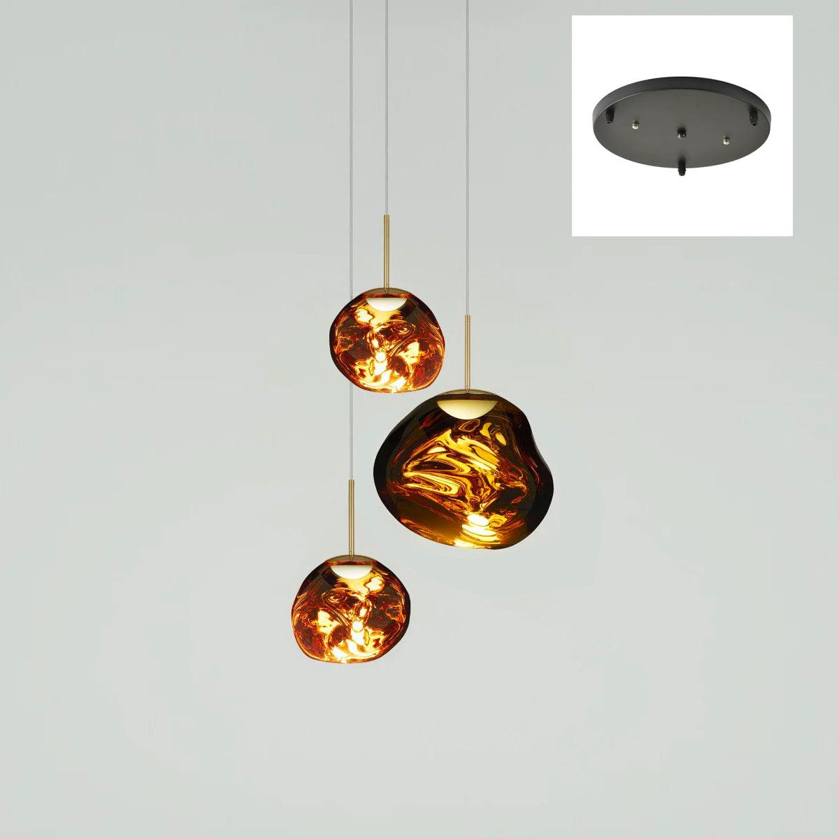 Daria Pendant Lamp Irregular Cluster Sculptural