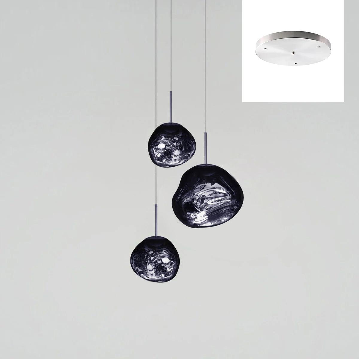 Daria Pendant Lamp Irregular Cluster Sculptural