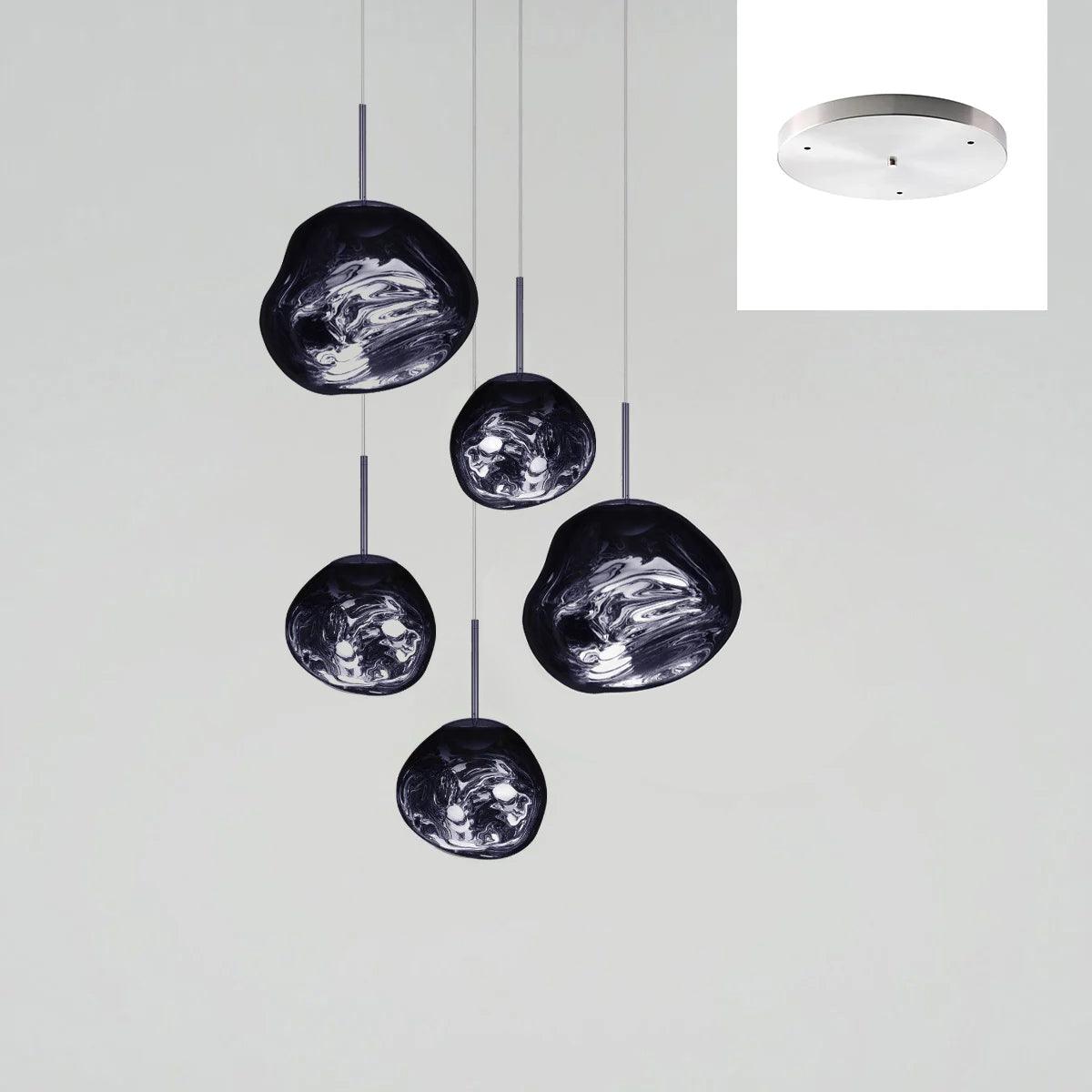 Daria Pendant Lamp Irregular Cluster Sculptural