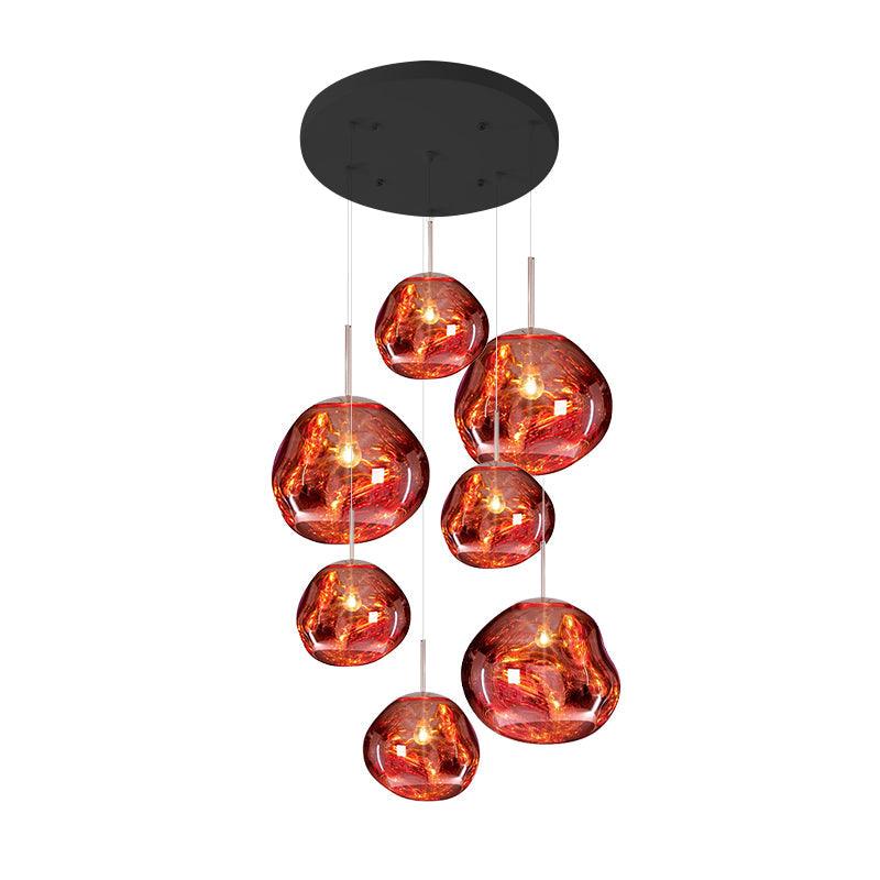 Daria Pendant Lamp Irregular Cluster Sculptural