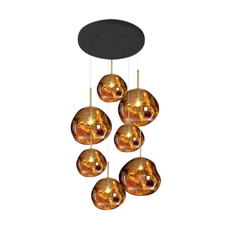 Daria Pendant Lamp Irregular Cluster Sculptural