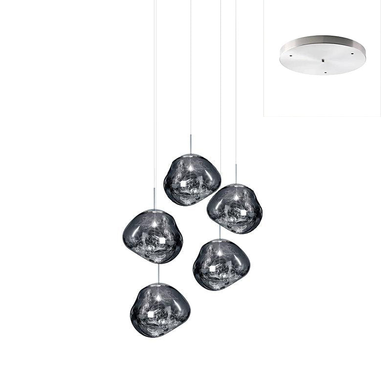 Daria Pendant Lamp Irregular Cluster Sculptural