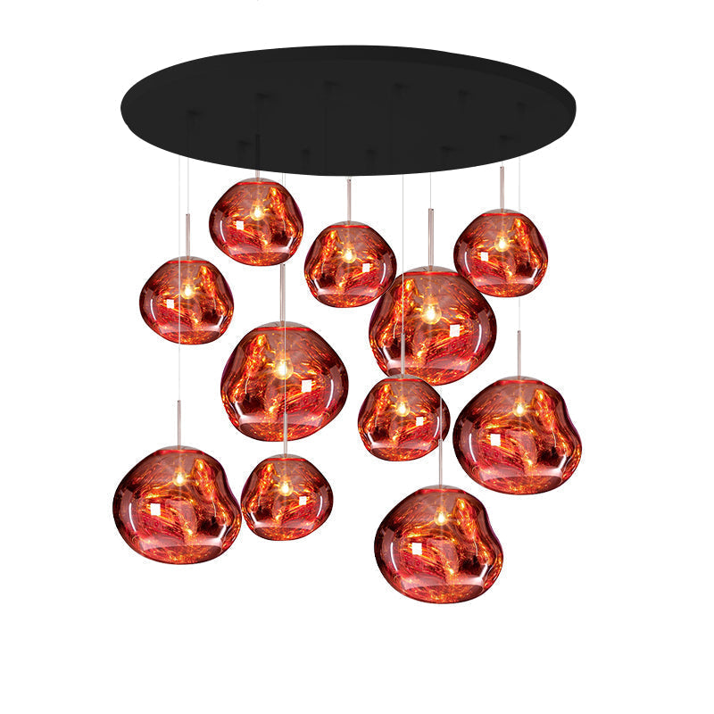 Daria Pendant Lamp Irregular Cluster Sculptural