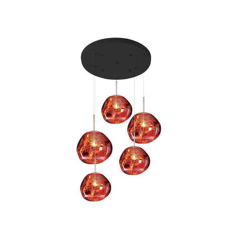 Daria Pendant Lamp Irregular Cluster Sculptural