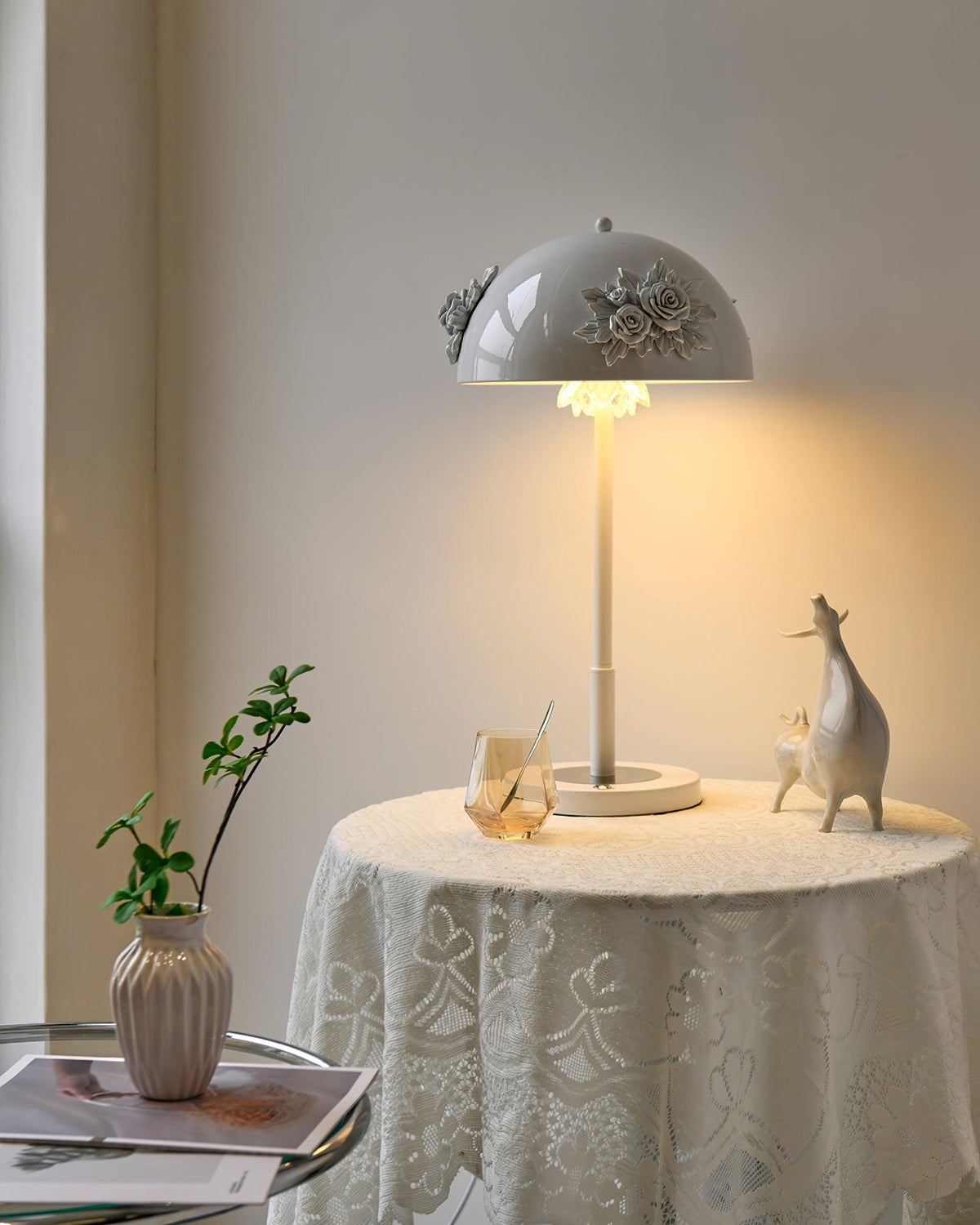Uvaris Romantic Crystal Table Lamp