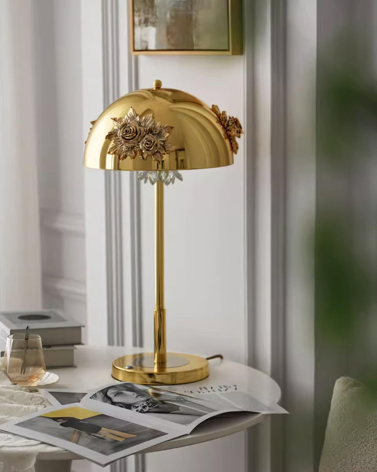 Uvaris Romantic Crystal Table Lamp