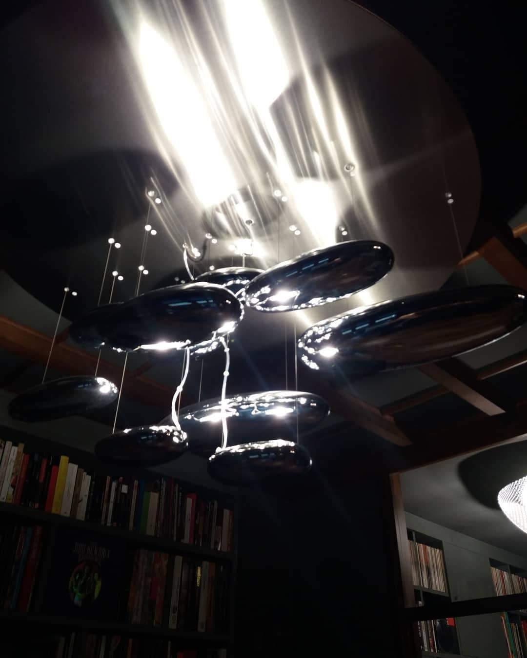 Orinanelle Chandelier Aluminum Sculptural