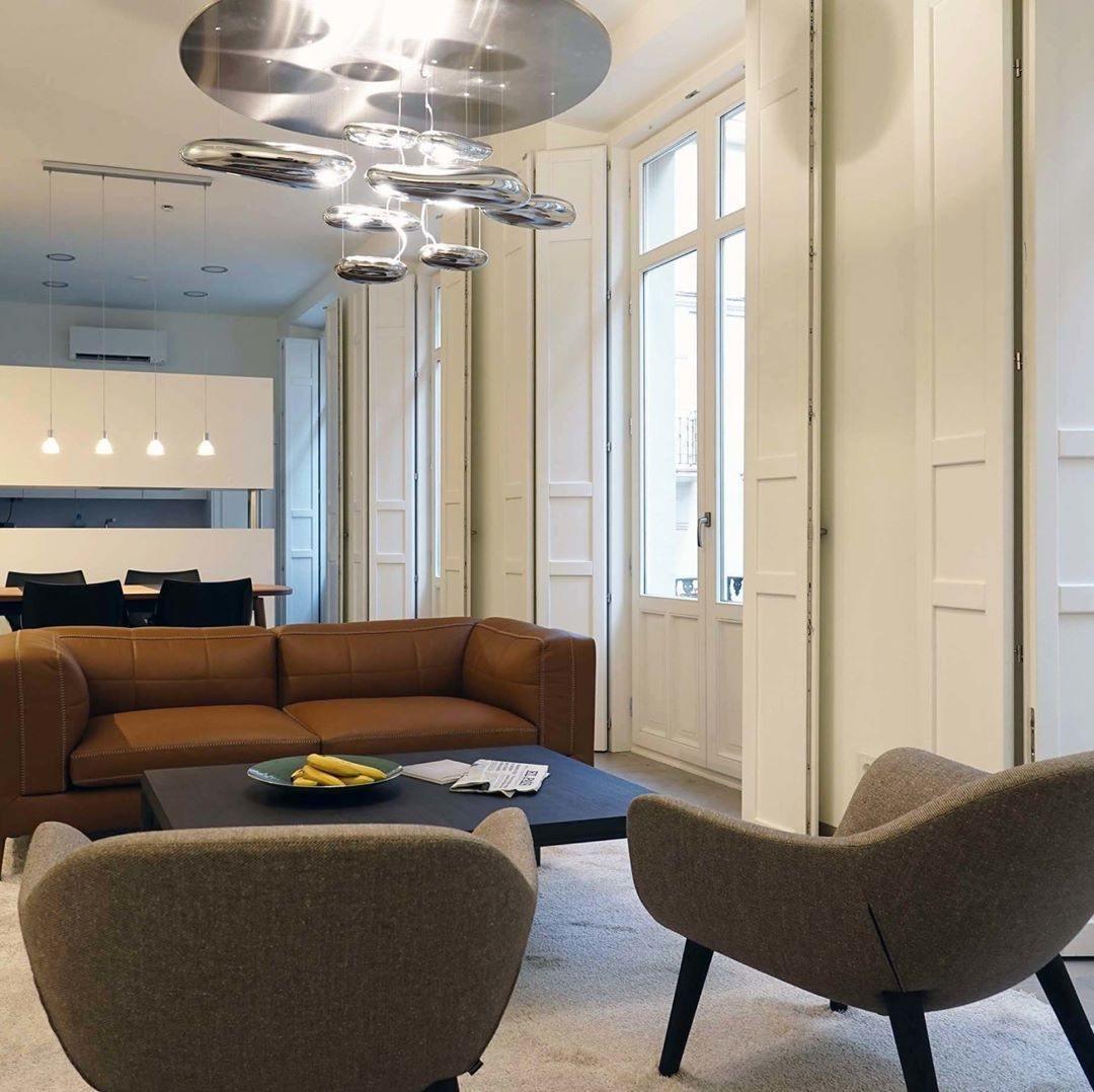 Orinanelle Chandelier Aluminum Sculptural