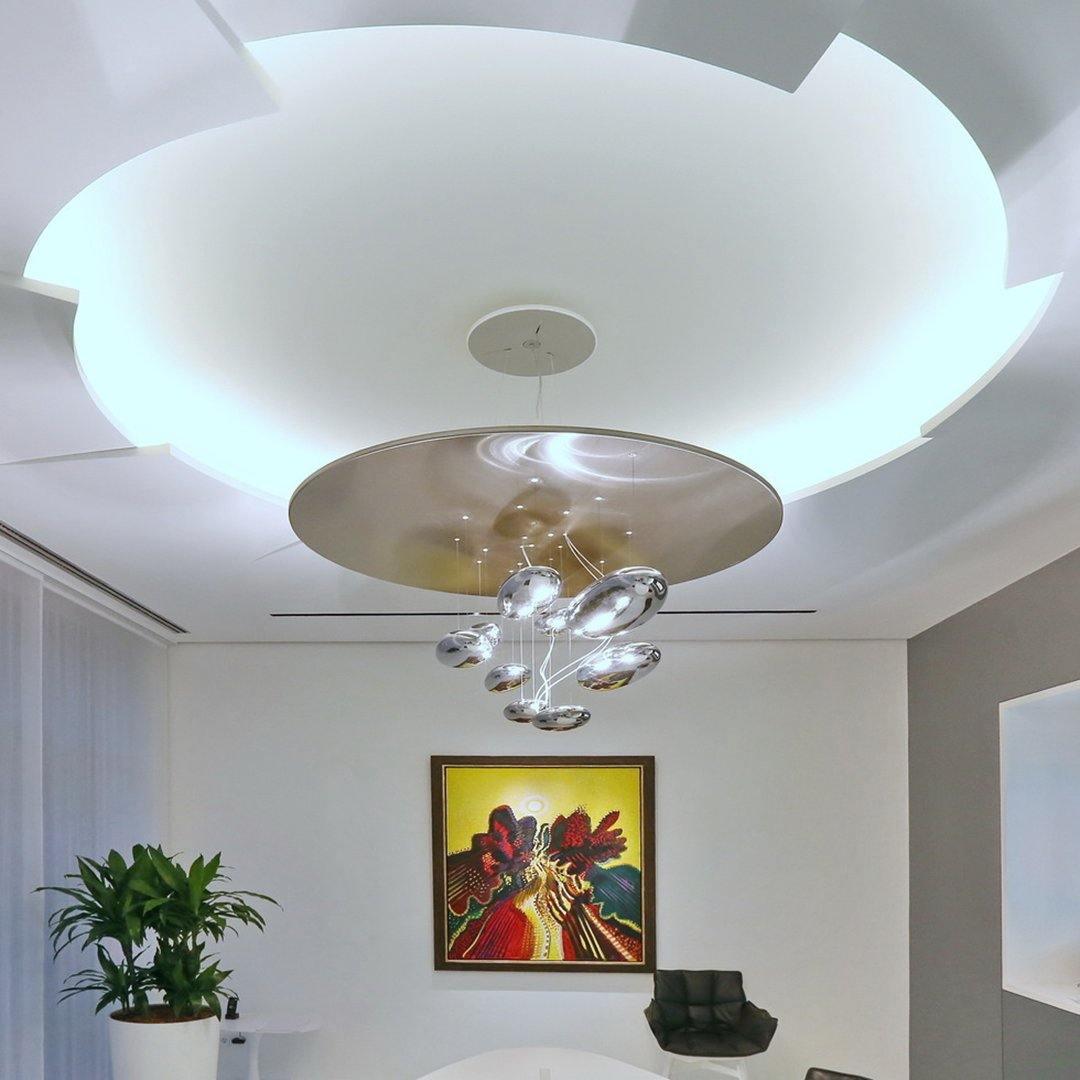 Orinanelle Chandelier Aluminum Sculptural
