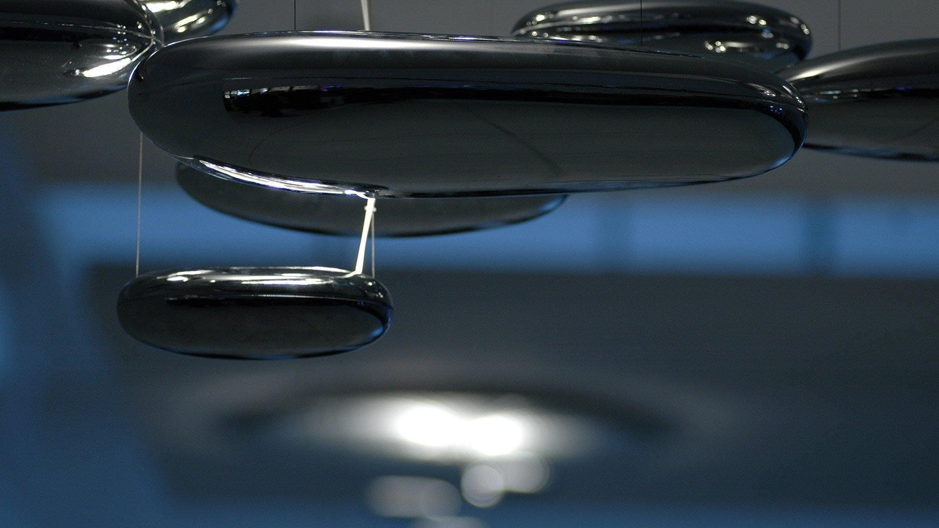 Orinanelle Chandelier Aluminum Sculptural