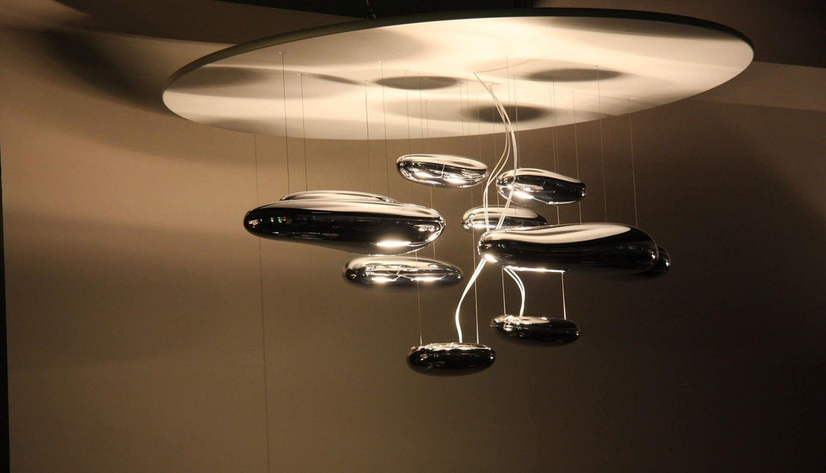 Orinanelle Chandelier Aluminum Sculptural