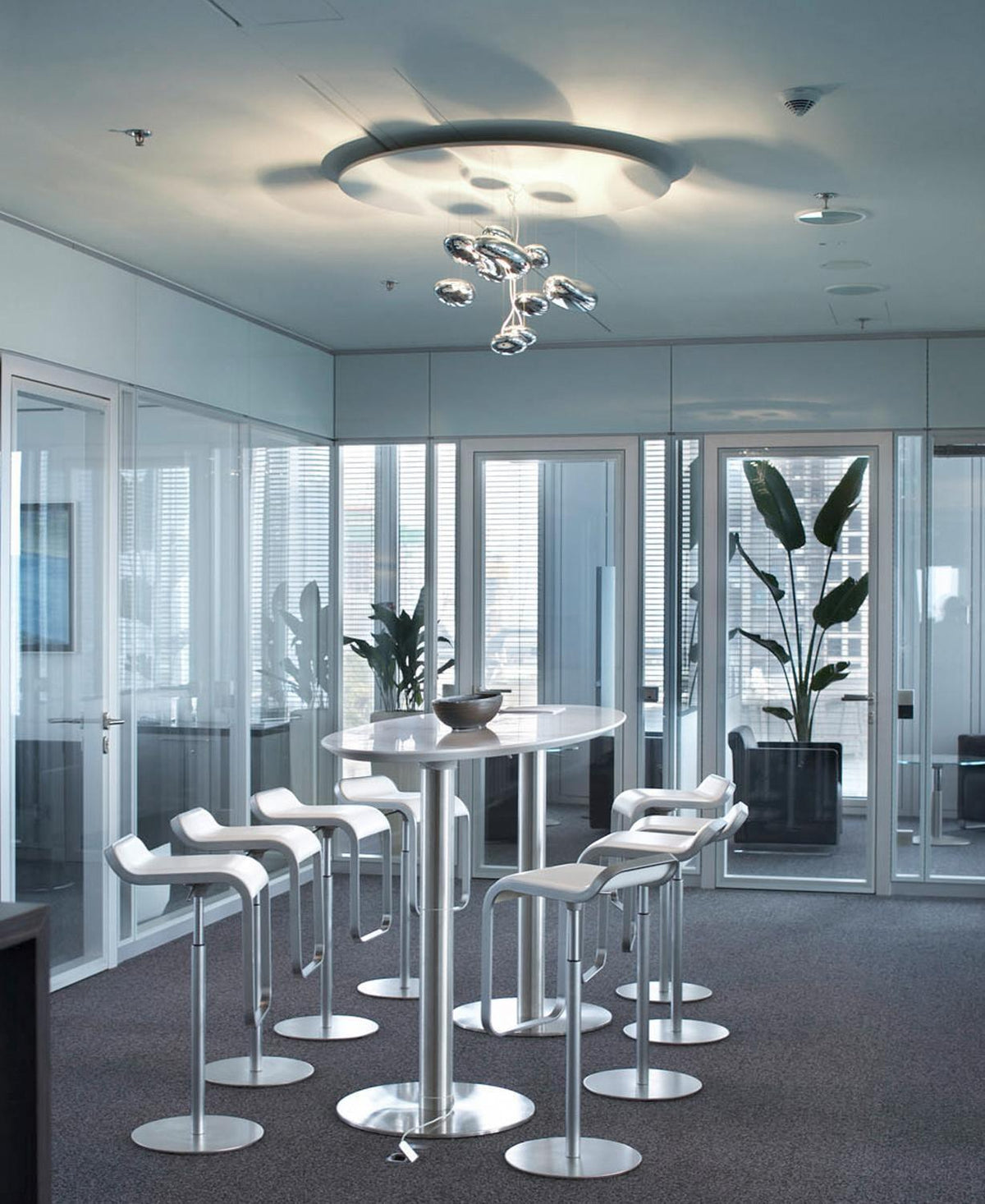 Orinanelle Chandelier Aluminum Sculptural