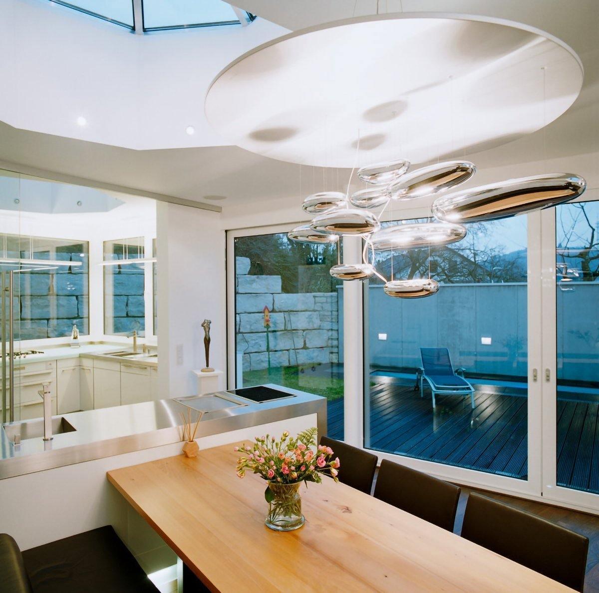 Orinanelle Chandelier Aluminum Sculptural