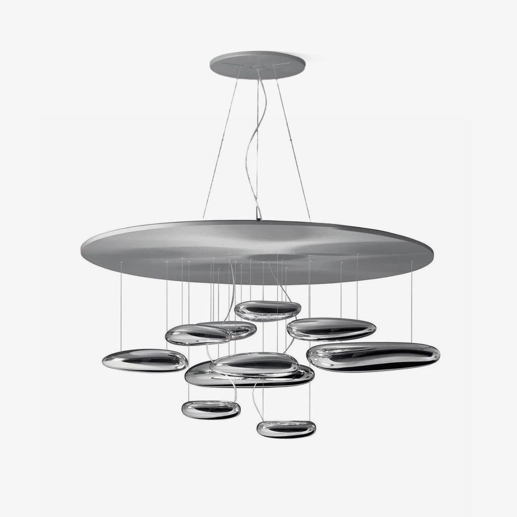 Orinanelle Chandelier Aluminum Sculptural