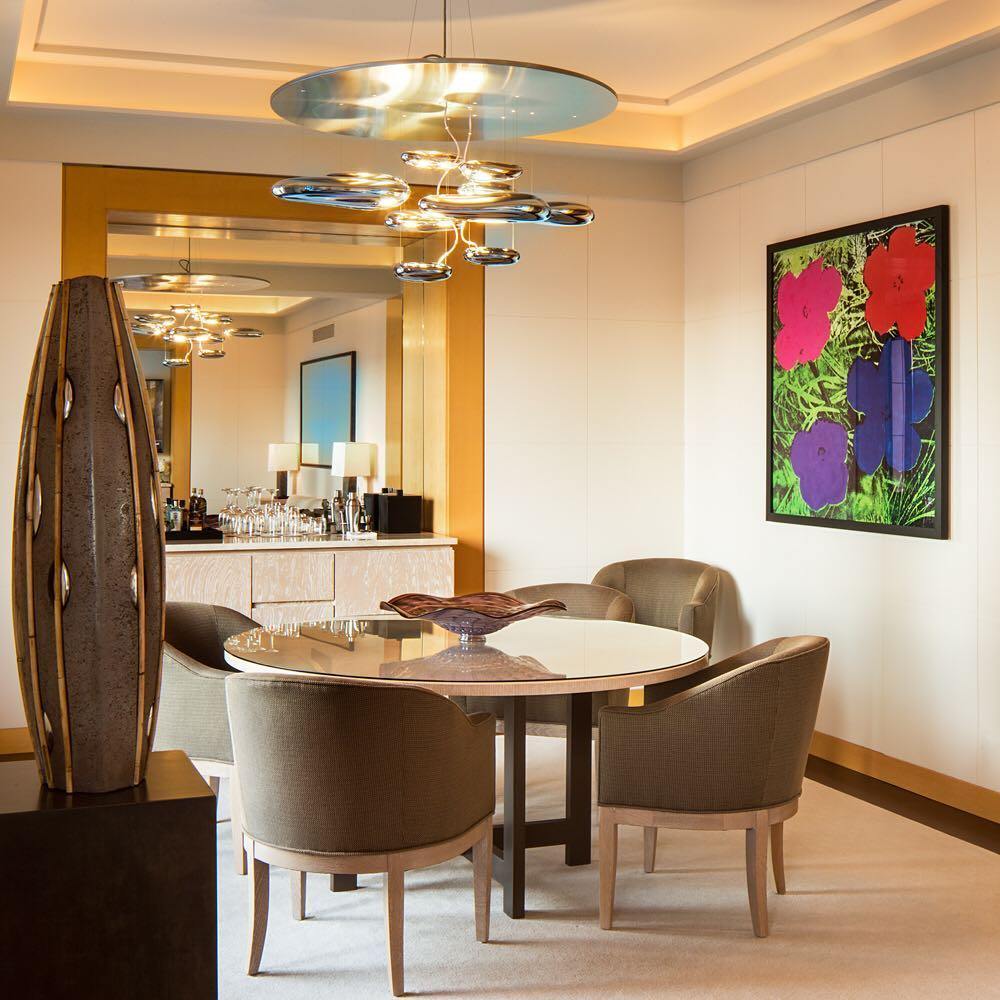 Orinanelle Chandelier Aluminum Sculptural