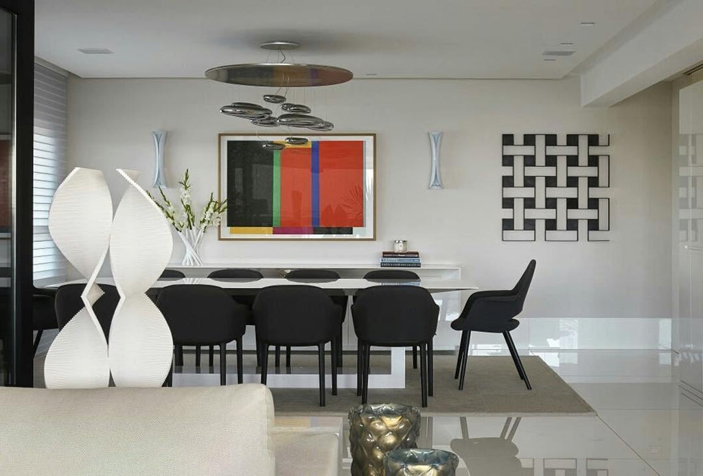 Orinanelle Chandelier Aluminum Sculptural