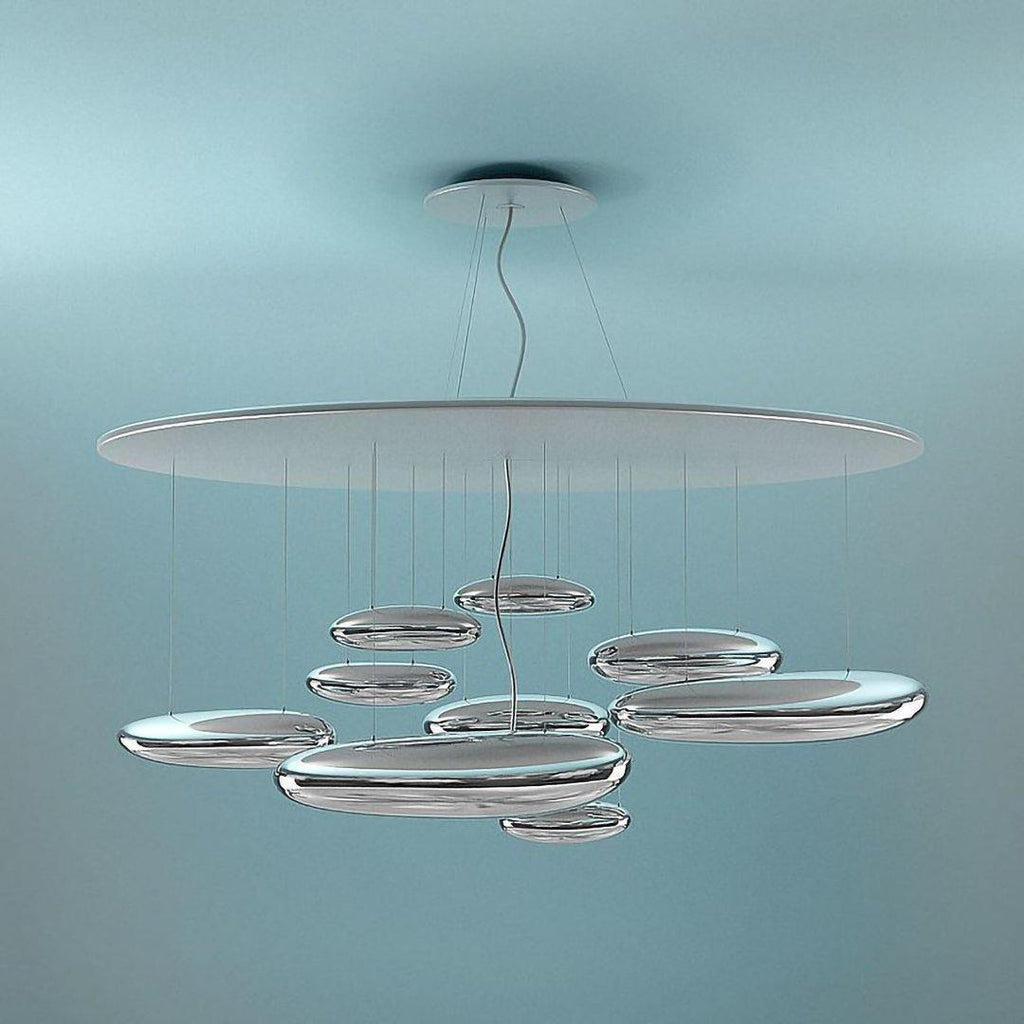 Orinanelle Chandelier Aluminum Sculptural