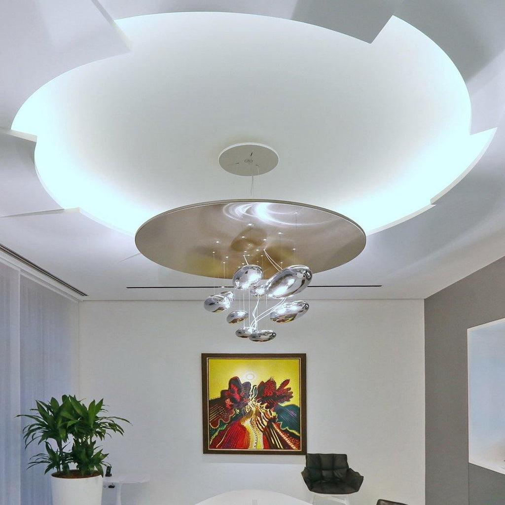 Orinanelle Chandelier Aluminum Sculptural