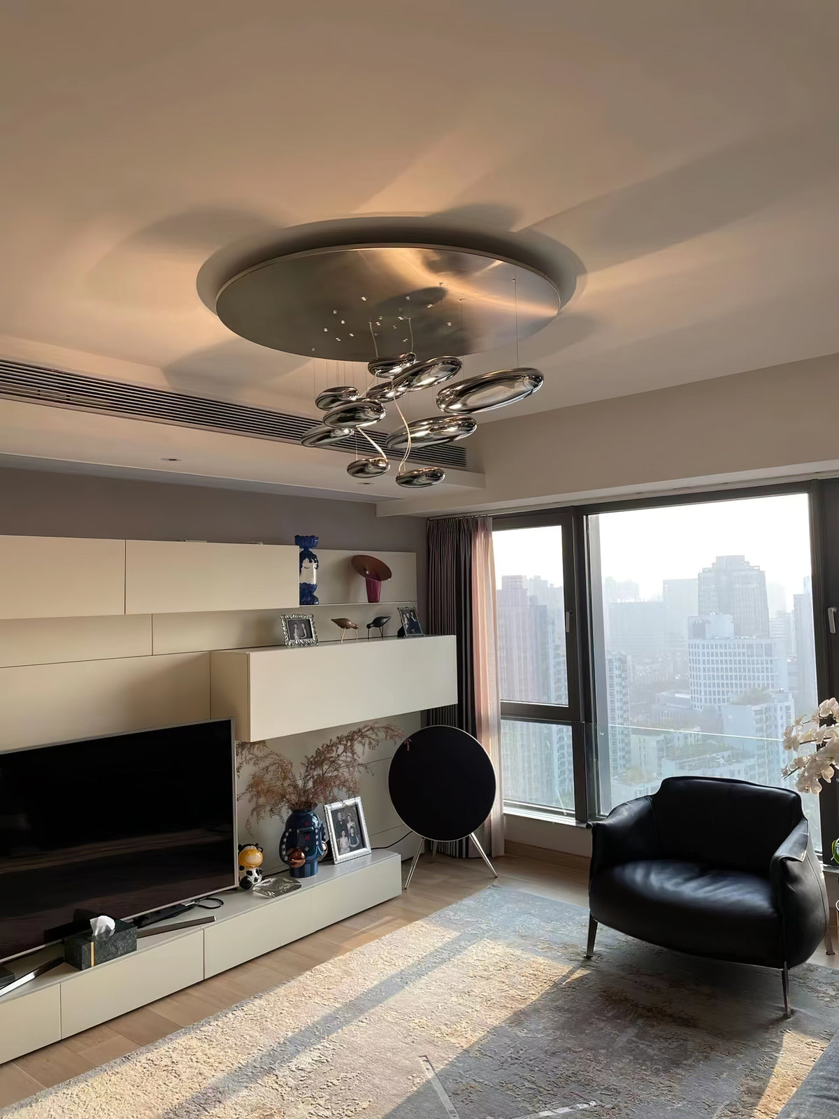 Feririan Ceiling Lamp Aluminum Pebble