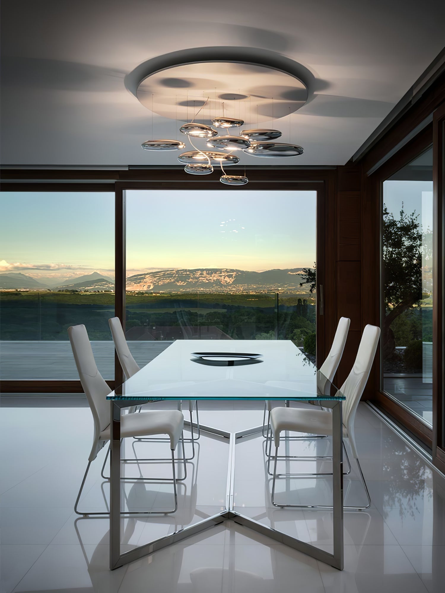 Feririan Ceiling Lamp Aluminum Pebble