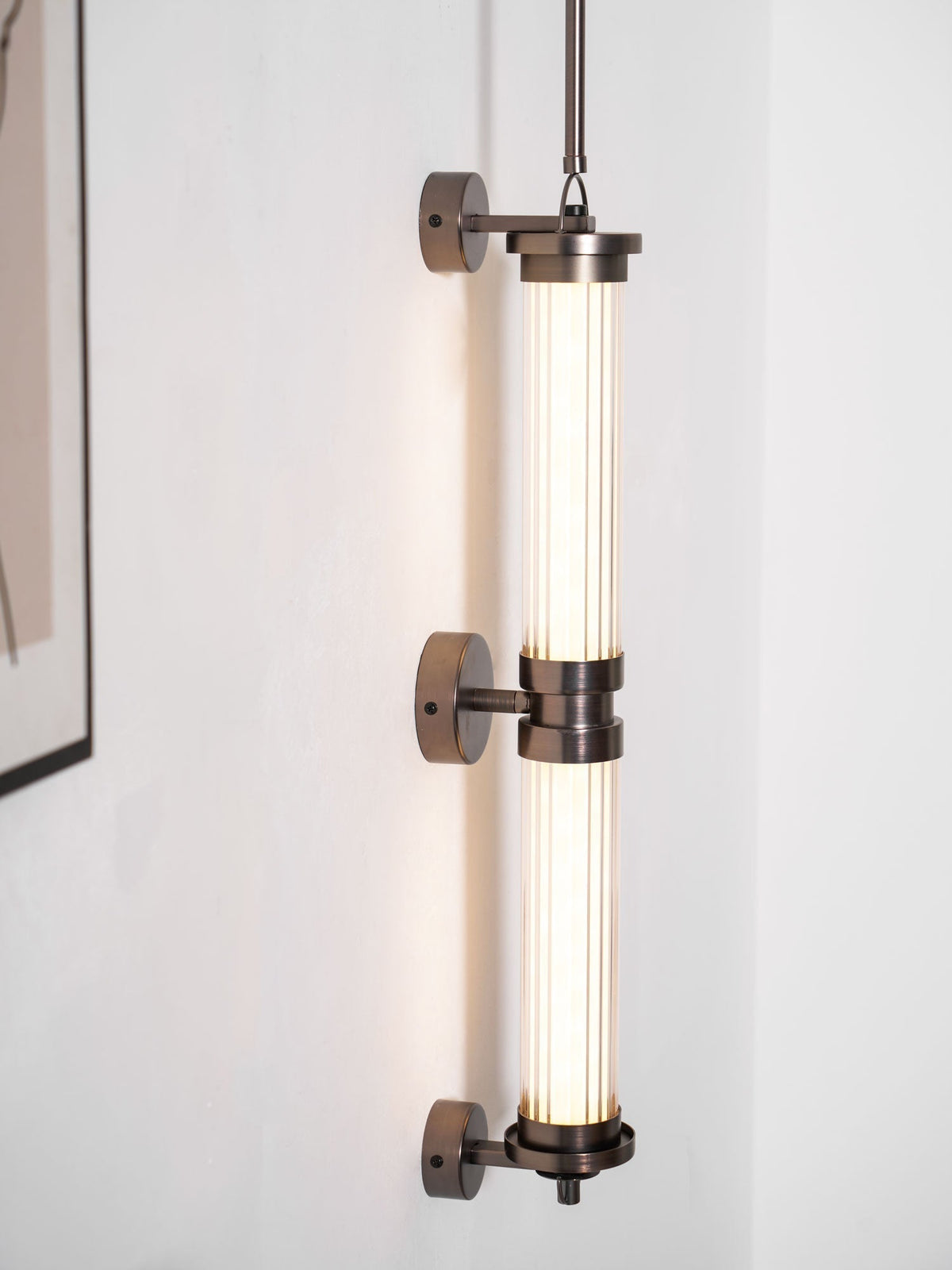 Eirirella Premium Nordic Art Vertical Glass Sconce Wall Lamp